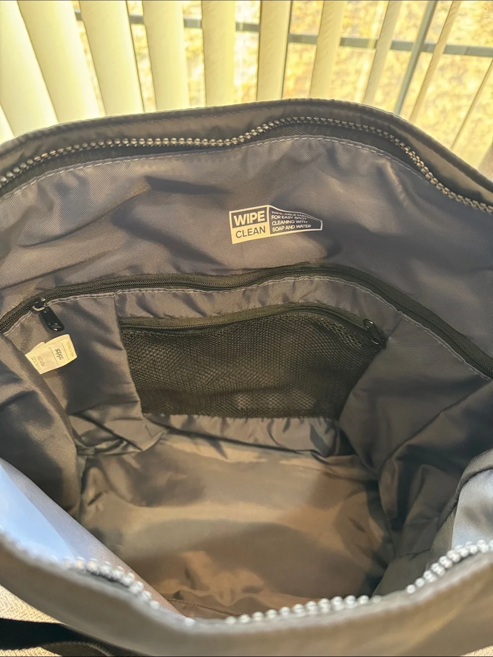 adidas Black Nylon Messenger Tote with Adjustable Strap